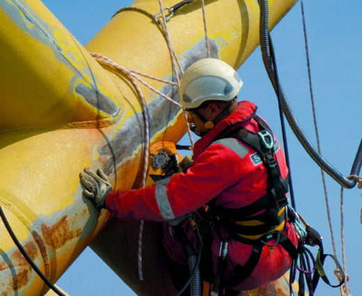 Research study: qualifying offshore-wind repair coatings — and the surface-prep step behind them (RepaKORR)