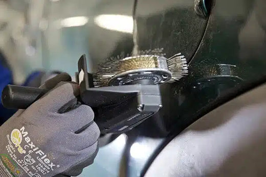How Rotating Rust Removal Tools Replace Sandblasting
