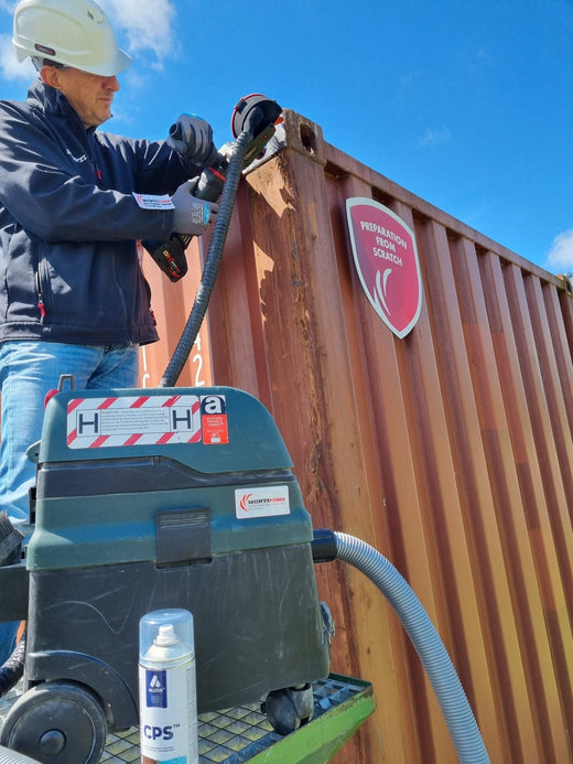 Dustless Blasting with the Bristle Blaster®