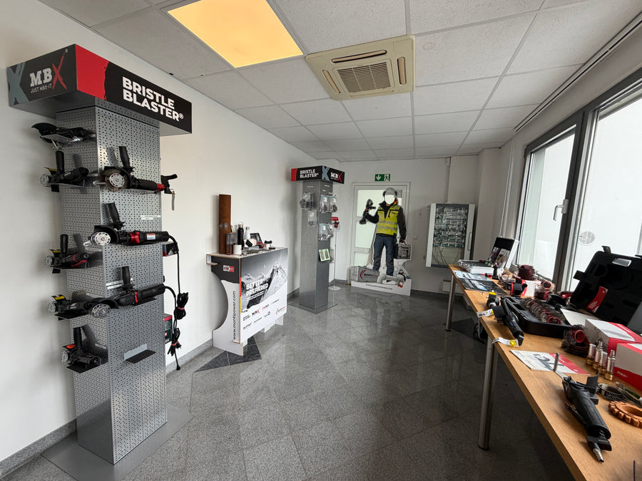 Der Produkt-Showroom in unserem Hauptsitz in Hennef