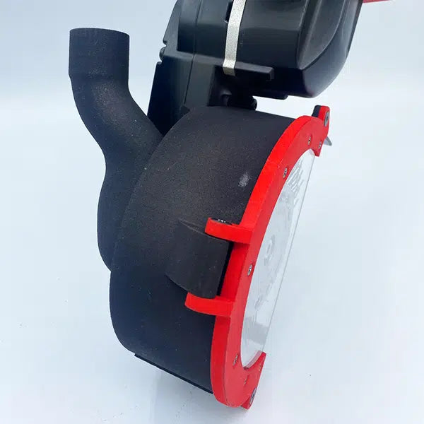 Capot de protection avec sortie d'aspiration (ZU-030)