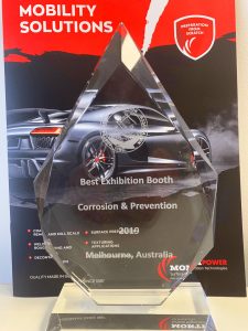 the award of Corrosion and Prevention Conference