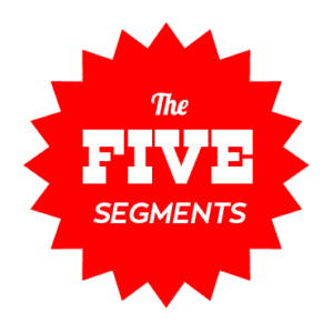 The five segments of grades