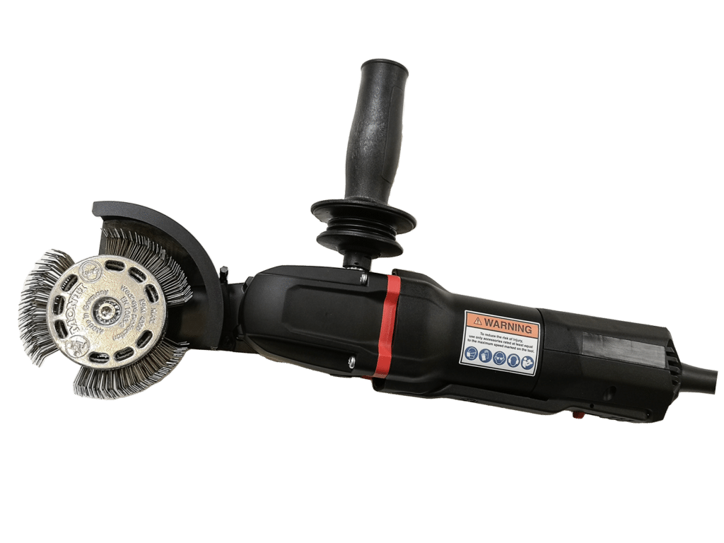 MBX® Electric removes rust, adhesives and undercoating MontiPower